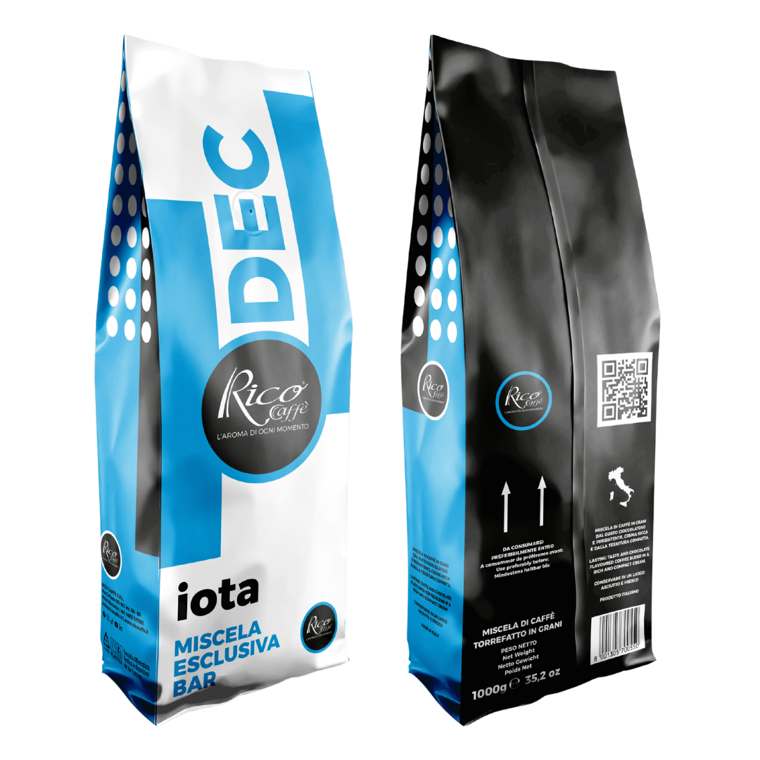 Rico Caffé - iota Koffeinfrei 1Kg Espressobohnen