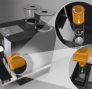 Jura - Kaffeesatzabwurf-Set GIGA*