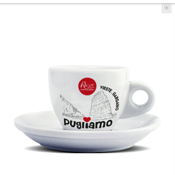 Pugliamo 6 Dekorierte Espressotassen – Bild 2
